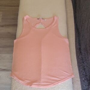 Athleta Pink Tank Top with Sleek Design